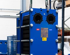 Bộ trao đổi nhiệt dạng tấm plate HEX 1 Bộ trao đổi nhiệt dạng tấm plate