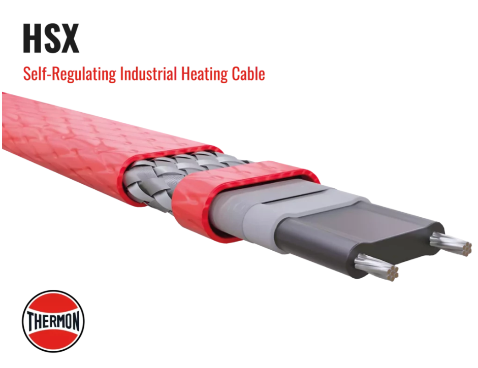 dây gia nhiệt Thermon, HTsx 20-2, Ksx 15-2, Bsx 10-2 , Self Regulating Heating Cable, Electric heat tracing