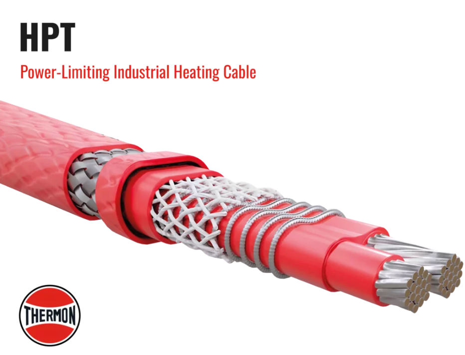 Dây gia nhiệt Thermon cho nhà máy hóa chất dây gia nhiệt Thermon, HTsx 20-2, Ksx 15-2, Bsx 10-2 , Self Regulating Heating Cable, Electric heat tracing