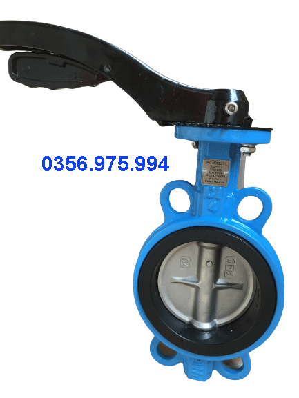 Van bướm tay gạt DN100