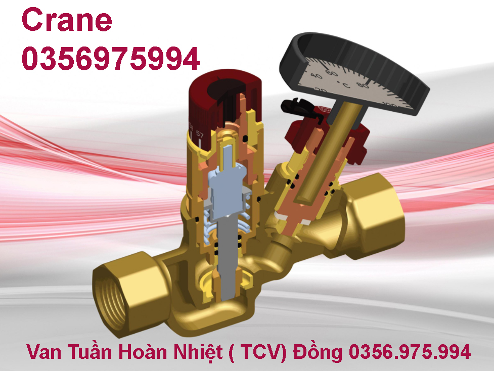 D2890-D2880 Van tuần hoàn nhiệt (TCV) – Đồng