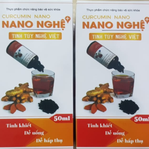 Nano nghệ viện hàn lâm tinh túy nghệ việt – Dạng siro 50ml