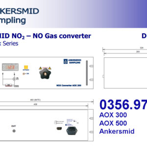 AOX 300 Ankersmid, aOX 500 ankersmid bộ chuyển đổi khí No-no2