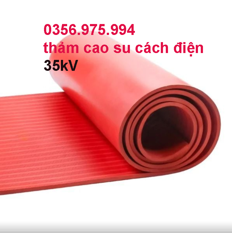 Thảm Cách Điện Màu Cam, Thảm Cách Điện Hạ Áp 1 Thảm cách điện 35kV 35kV