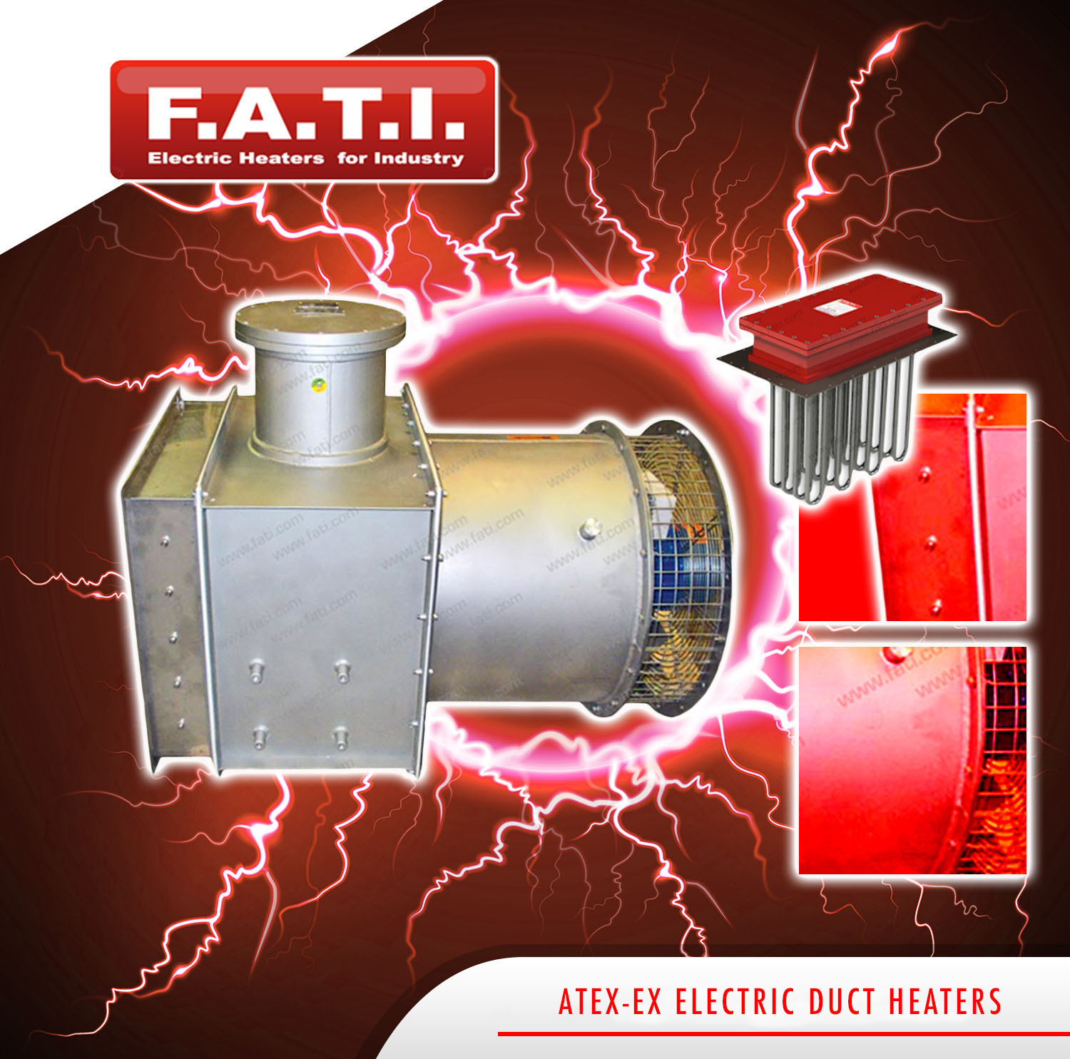 atex-ex-electric-duct-heater-fati ATEX-EX Electric Duct Heater-fati