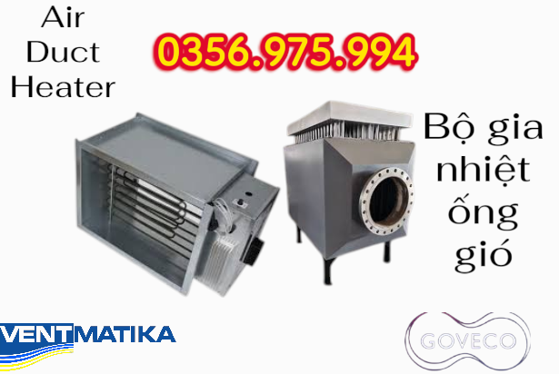 air duct heater 16