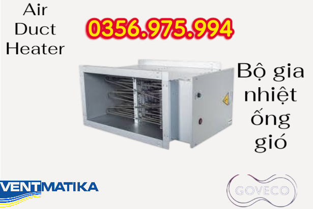 Air Duct Heater, Electric Duct Heater, bộ gia nhiệt ống gió, HVAC, Heater Ống Gió, Duct heater,