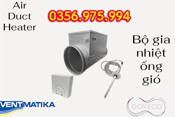 Air Duct Heater, Electric Duct Heater, bộ gia nhiệt ống gió, HVAC, Heater Ống Gió, Duct heater,