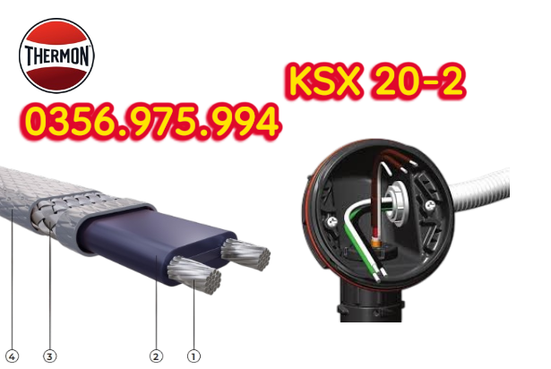 dây gia nhiệt thermon, htsx 20-2 oj, bsx 10 -2 oj, ksx 15-2 oj, Electric heat tracing, Self Regulaing Heating Cables Thermon, Heat Trace, Heat tracing, dây điện trở nhiệt, cáp sấy, cáp sưởi,