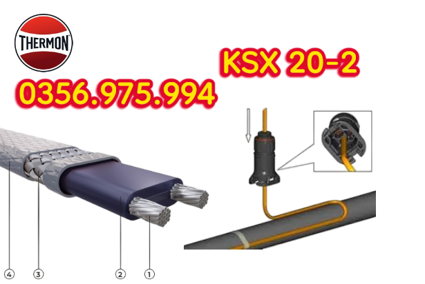 dây gia nhiệt thermon, htsx 20-2 oj, bsx 10 -2 oj, ksx 15-2 oj, Electric heat tracing, Self Regulaing Heating Cables Thermon, Heat Trace, Heat tracing, dây điện trở nhiệt, cáp sấy, cáp sưởi,