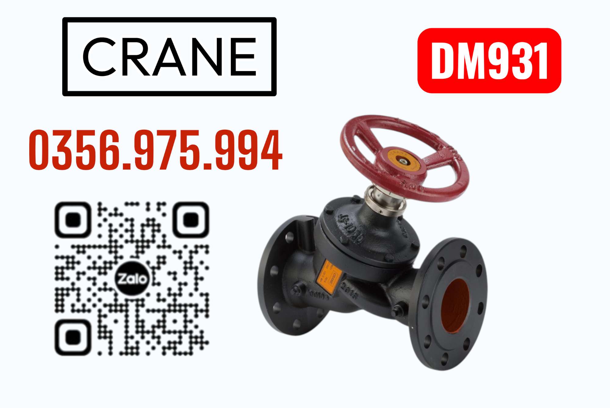1. Van cân bằng Crane DM921 DN65 đến DN300 3 Van crane, van cân bằng crane, balancing valve crane, đại lý van crane, crane D931, DM931 Crane,