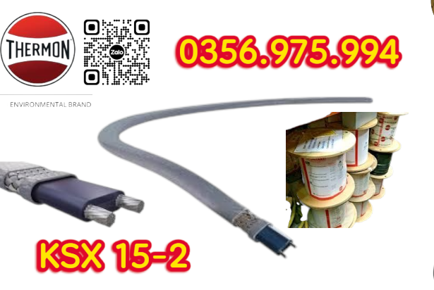 1. Thermon KSX 15-2 OJ là dòng Self-Regulating Heating Cable 2 dây gia nhiệt thermon, htsx 20-2 oj, bsx 10 -2 foj, ksx 15-2 oj, Electric heat tracing, Self Regulaing Heating Cables Thermon, Heat Trace, Heat tracing, dây điện trở nhiệt, cáp sấy, cáp sưởi,