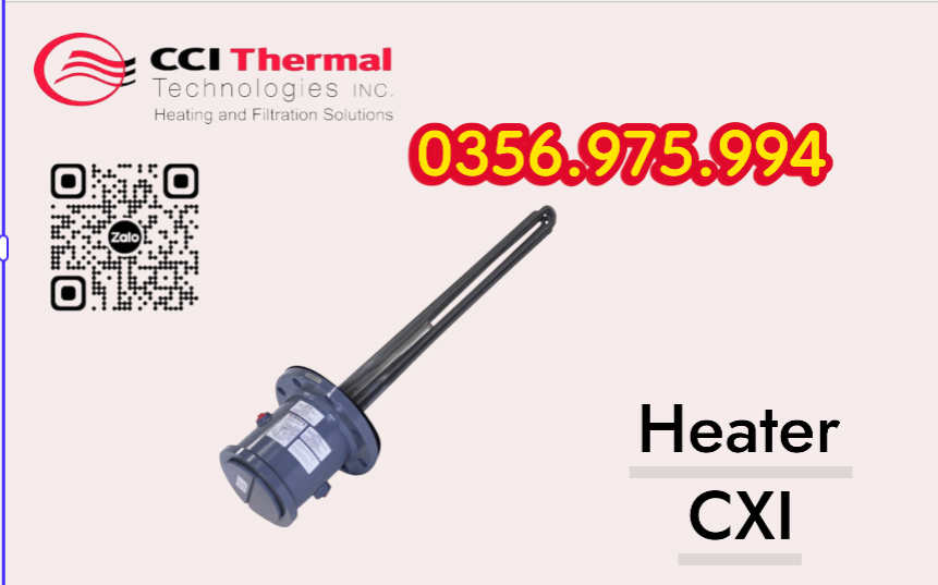 heater CX, heater CXI caloritech Dai Hung 1