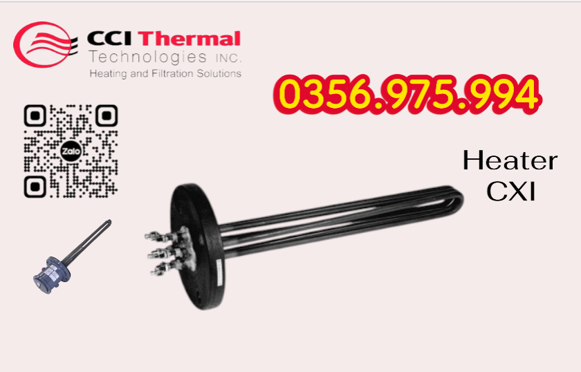 heater CX, heater CXI caloritech Dai Hung 1