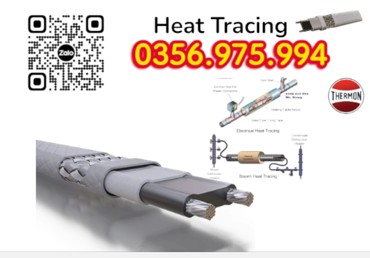 dây gia nhiệt thermon, htsx 20-2 oj, bsx 10 -2 oj, ksx 15-2 oj, Electric heat tracing, Self Regulaing Heating Cables Thermon, Heat Trace, Heat tracing, dây điện trở nhiệt, cáp sấy, cáp sưởi,