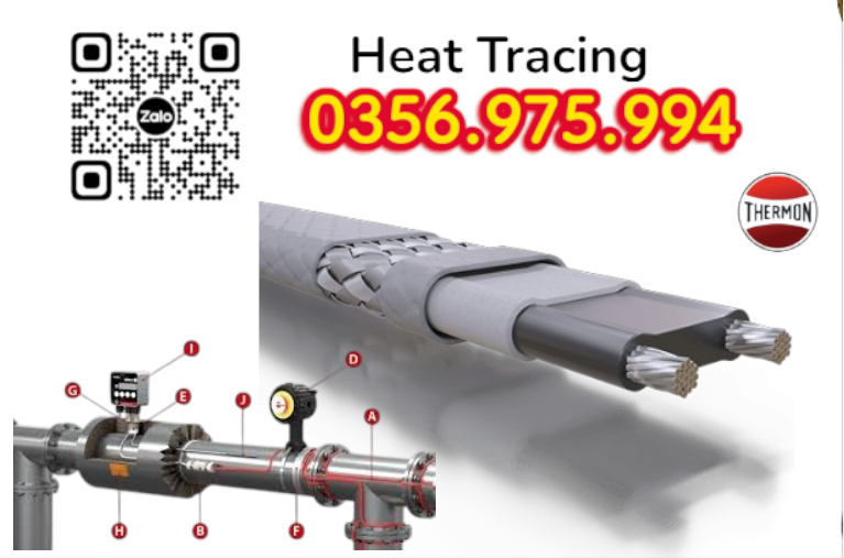 dây gia nhiệt thermon, htsx 20-2 oj, bsx 10 -2 oj, ksx 15-2 oj, Electric heat tracing, Self Regulaing Heating Cables Thermon, Heat Trace, Heat tracing, dây điện trở nhiệt, cáp sấy, cáp sưởi,