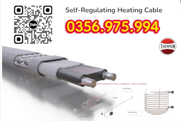 dây gia nhiệt thermon, htsx 20-2 oj, bsx 10 -2 foj, ksx 15-2 oj, Electric heat tracing, Self Regulaing Heating Cables Thermon, Heat Trace, Heat tracing, dây điện trở nhiệt, cáp sấy, cáp sưởi,