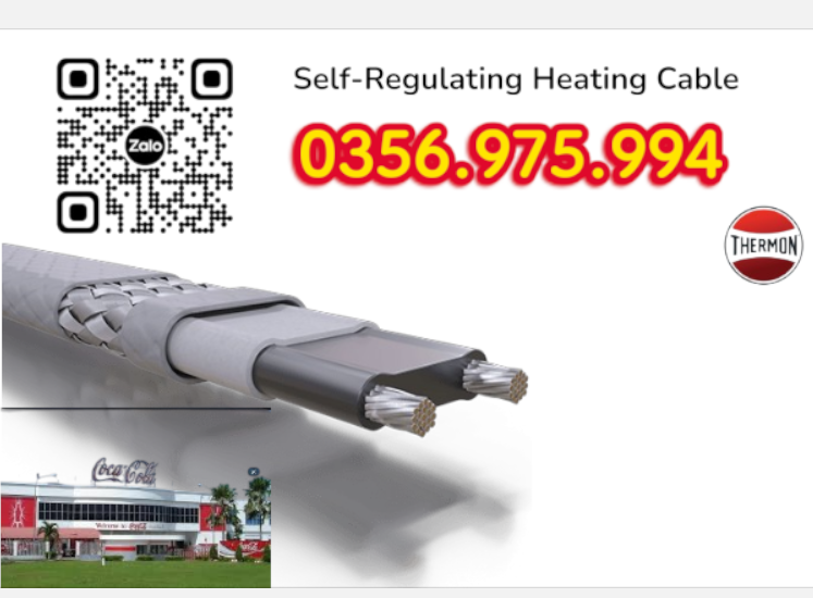 dây gia nhiệt thermon, htsx 20-2 oj, bsx 10 -2 foj, ksx 15-2 oj, Electric heat tracing, Self Regulaing Heating Cables Thermon, Heat Trace, Heat tracing, dây điện trở nhiệt, cáp sấy, cáp sưởi,