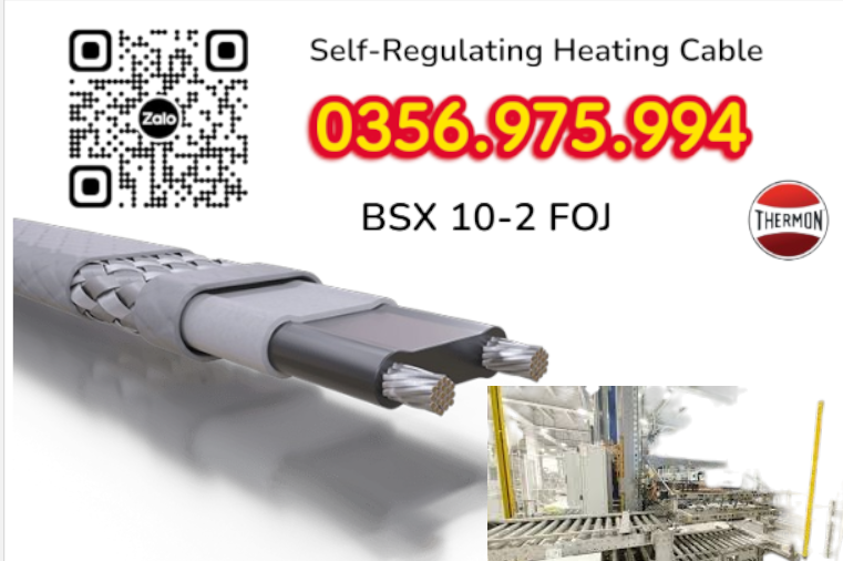 dây gia nhiệt thermon, htsx 20-2 oj, bsx 10 -2 foj, ksx 15-2 oj, Electric heat tracing, Self Regulaing Heating Cables Thermon, Heat Trace, Heat tracing, dây điện trở nhiệt, cáp sấy, cáp sưởi,