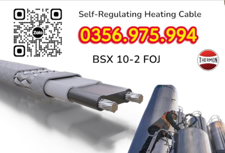 dây gia nhiệt thermon, htsx 20-2 oj, bsx 10 -2 foj, ksx 15-2 oj, Electric heat tracing, Self Regulaing Heating Cables Thermon, Heat Trace, Heat tracing, dây điện trở nhiệt, cáp sấy, cáp sưởi,