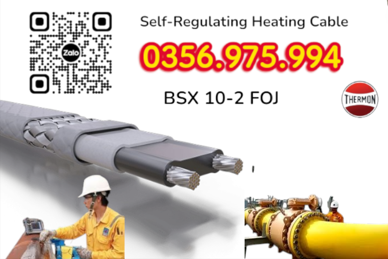 bsx 10-2, dây gia nhiệt thermon, htsx 20-2 oj, bsx 10 -2 foj, ksx 15-2 oj, Electric heat tracing, Self Regulaing Heating Cables Thermon, Heat Trace, Heat tracing, dây điện trở nhiệt, cáp sấy, cáp sưởi,