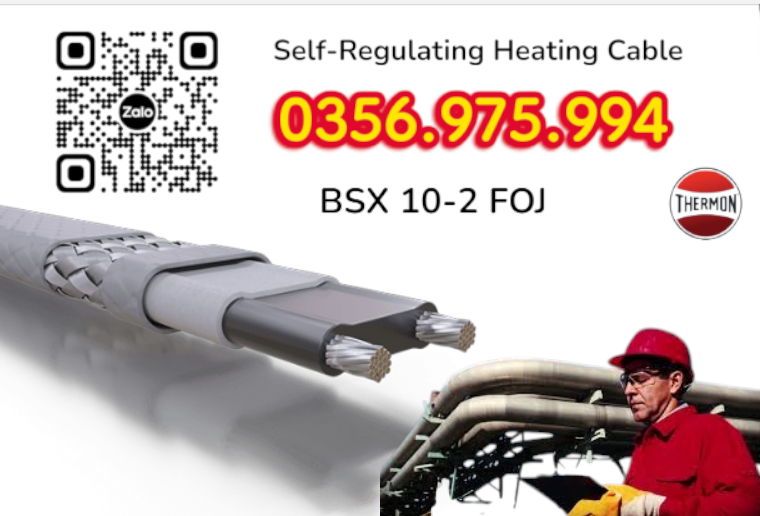 bsx 10-2, dây gia nhiệt thermon, htsx 20-2 oj, bsx 10 -2 foj, ksx 15-2 oj, Electric heat tracing, Self Regulaing Heating Cables Thermon, Heat Trace, Heat tracing, dây điện trở nhiệt, cáp sấy, cáp sưởi,