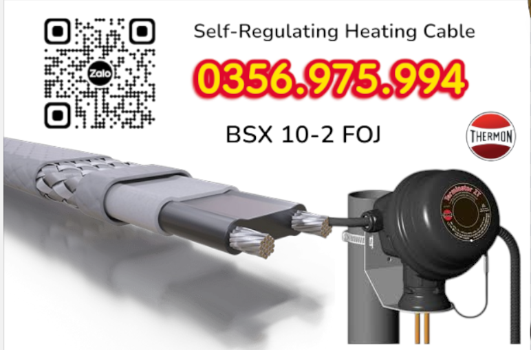bsx 10-2, dây gia nhiệt thermon, htsx 20-2 oj, bsx 10 -2 foj, ksx 15-2 oj, Electric heat tracing, Self Regulaing Heating Cables Thermon, Heat Trace, Heat tracing, dây điện trở nhiệt, cáp sấy, cáp sưởi,