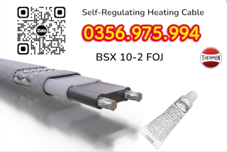 bsx 10-2, dây gia nhiệt thermon, htsx 20-2 oj, bsx 10 -2 foj, ksx 15-2 oj, Electric heat tracing, Self Regulaing Heating Cables Thermon, Heat Trace, Heat tracing, dây điện trở nhiệt, cáp sấy, cáp sưởi,