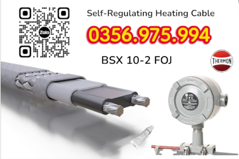bsx 10-2, dây gia nhiệt thermon, htsx 20-2 oj, bsx 10 -2 foj, ksx 15-2 oj, Electric heat tracing, Self Regulaing Heating Cables Thermon, Heat Trace, Heat tracing, dây điện trở nhiệt, cáp sấy, cáp sưởi,