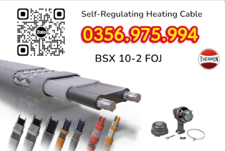 bsx 10-2, dây gia nhiệt thermon, htsx 20-2 oj, bsx 10 -2 foj, ksx 15-2 oj, Electric heat tracing, Self Regulaing Heating Cables Thermon, Heat Trace, Heat tracing, dây điện trở nhiệt, cáp sấy, cáp sưởi,