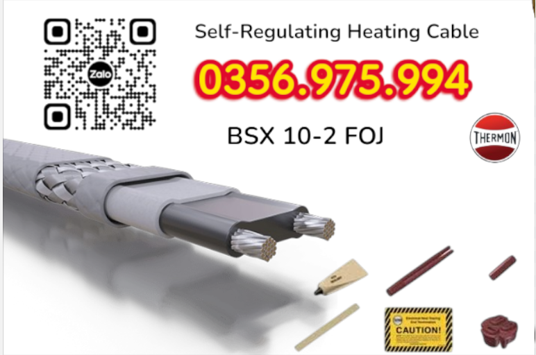 bsx 10-2, dây gia nhiệt thermon, htsx 20-2 oj, bsx 10 -2 foj, ksx 15-2 oj, Electric heat tracing, Self Regulaing Heating Cables Thermon, Heat Trace, Heat tracing, dây điện trở nhiệt, cáp sấy, cáp sưởi,