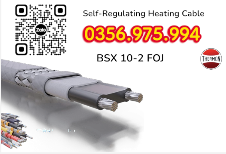 bsx 10-2, dây gia nhiệt thermon, htsx 20-2 oj, bsx 10 -2 foj, ksx 15-2 oj, Electric heat tracing, Self Regulaing Heating Cables Thermon, Heat Trace, Heat tracing, dây điện trở nhiệt, cáp sấy, cáp sưởi,