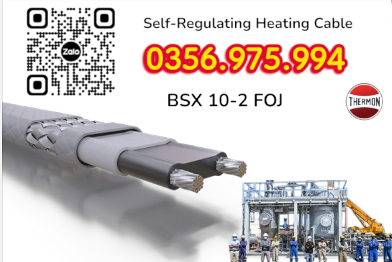 bsx 10-2, dây gia nhiệt thermon, htsx 20-2 oj, bsx 10 -2 foj, ksx 15-2 oj, Electric heat tracing, Self Regulaing Heating Cables Thermon, Heat Trace, Heat tracing, dây điện trở nhiệt, cáp sấy, cáp sưởi,