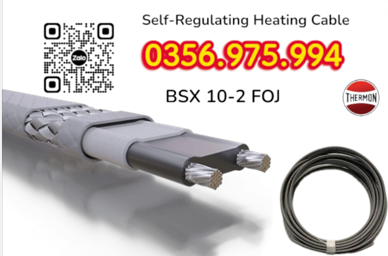 bsx 10-2, dây gia nhiệt thermon, htsx 20-2 oj, bsx 10 -2 foj, ksx 15-2 oj, Electric heat tracing, Self Regulaing Heating Cables Thermon, Heat Trace, Heat tracing, dây điện trở nhiệt, cáp sấy, cáp sưởi,