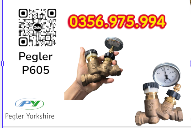 VAN CÂN BẰNG NHIỆT ÁP P605 PEGLER, VAN CÂN BẰNG NHIỆT ÁP PEGLER P605