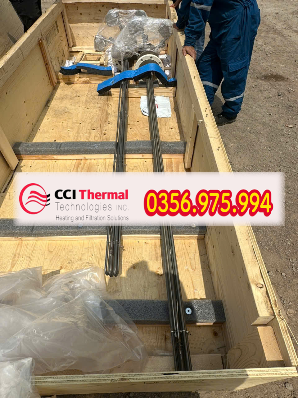 heater CX, heater CXI caloritech Dai Hung 1