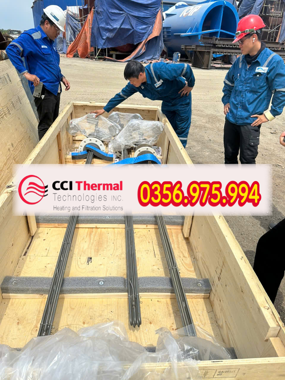 heater CX, heater CXI caloritech Dai Hung 1