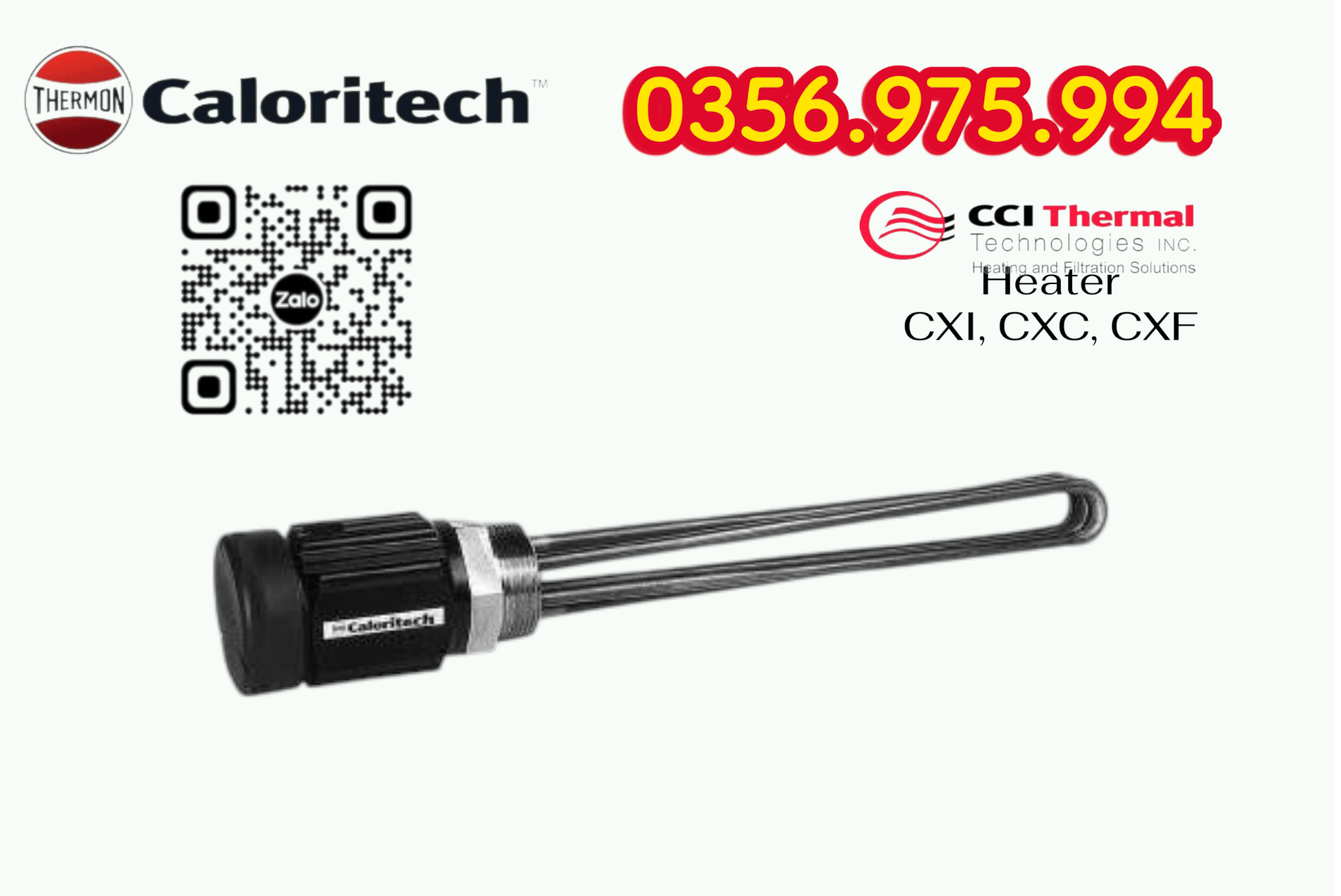Electric Heater CXI, CXC, HEater Caloritech CXF, Heater lắp cho giàn khoan Đại hùng 9