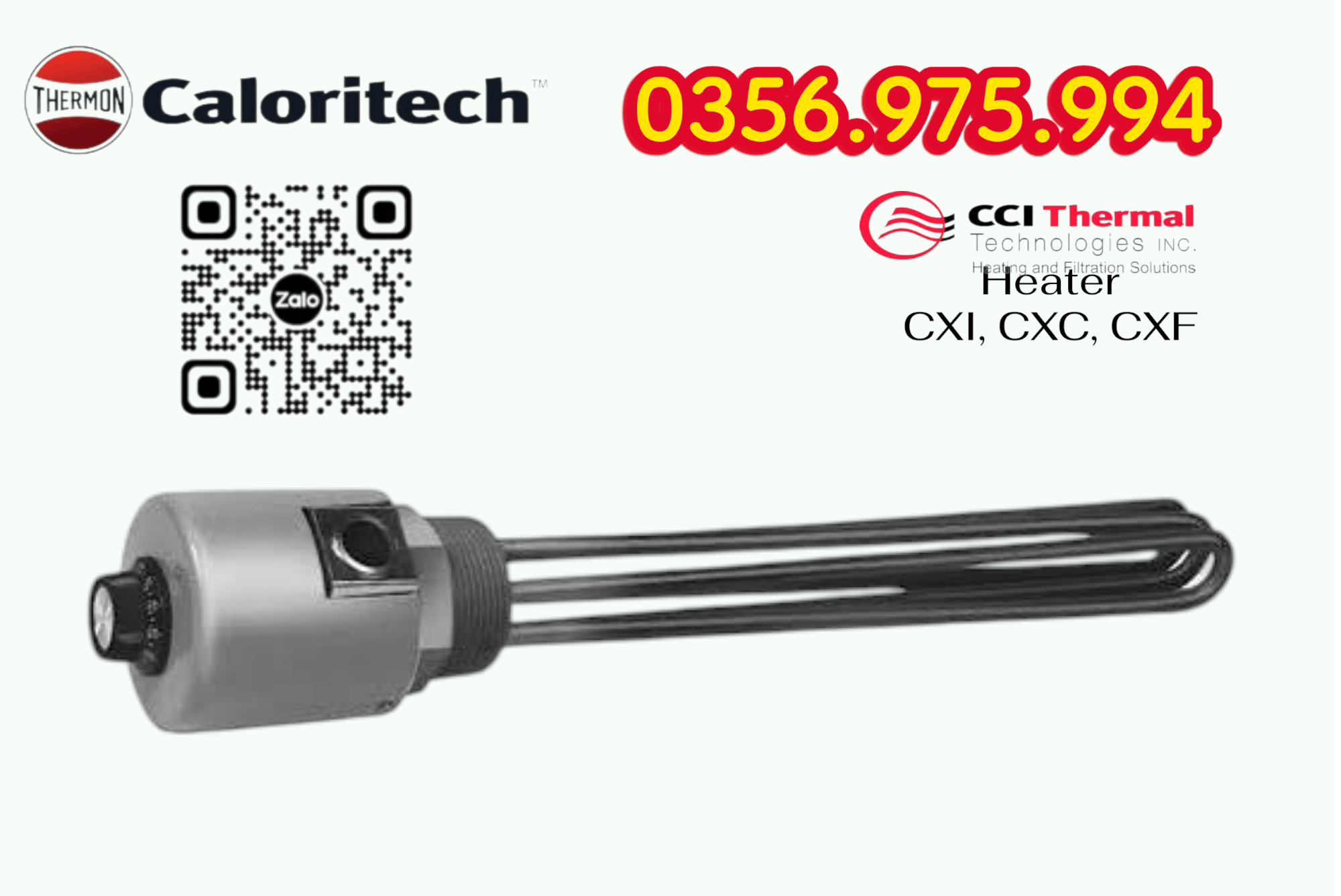 Electric Heater CXI, CXC, HEater Caloritech CXF, Heater lắp cho giàn khoan Đại hùng 9