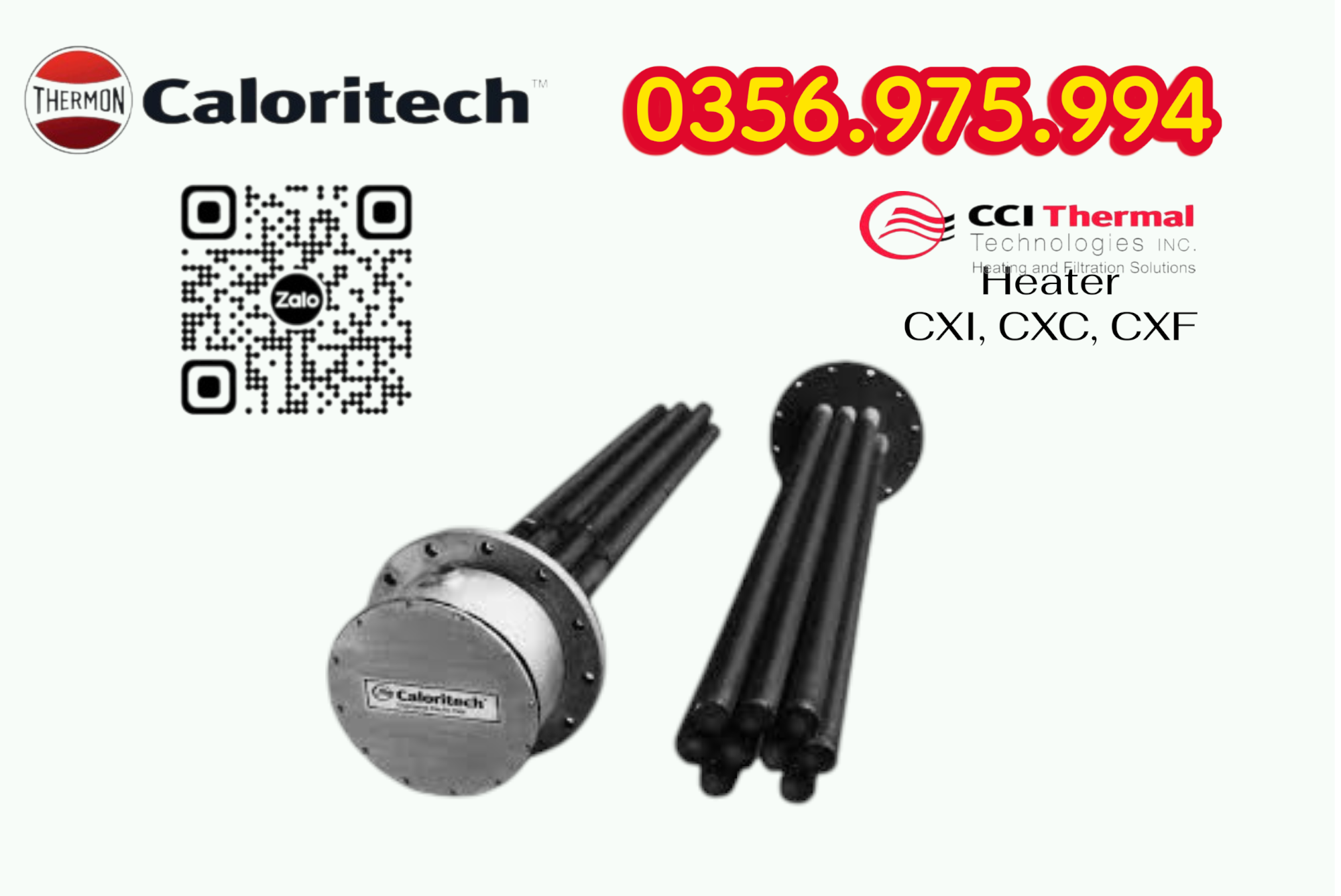 Electric Heater CXI, CXC, HEater Caloritech CXF, Heater lắp cho giàn khoan Đại hùng 9