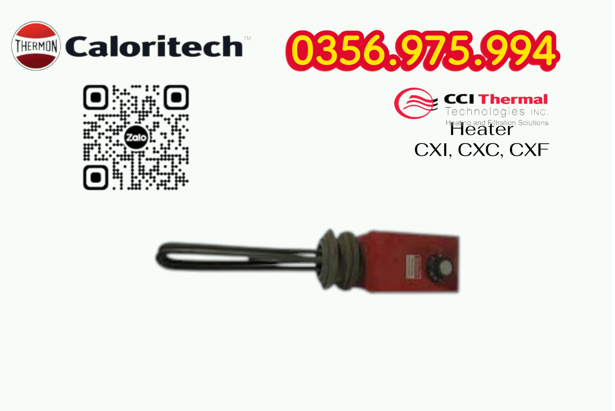 Electric Heater CXI, CXC, HEater Caloritech CXF, Heater lắp cho giàn khoan Đại hùng 9
