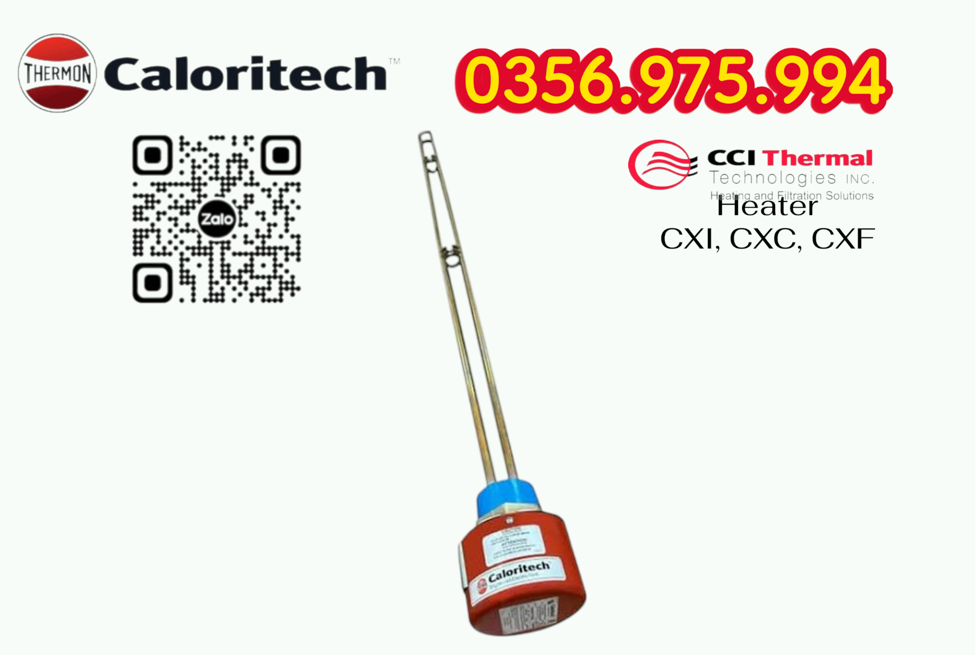 Electric Heater CXI, CXC, HEater Caloritech CXF, Heater lắp cho giàn khoan Đại hùng 9