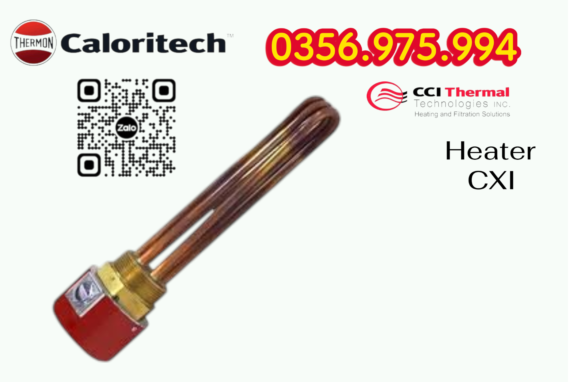 Electric Heater CXI, CXC, HEater Caloritech CXF, Heater lắp cho giàn khoan Đại hùng 9