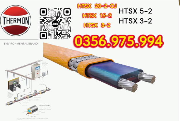 HTSX 20-2 Thermon Có Phù Hợp Với Đường Ống Dầu FO Và DO Không? 13 HTSX 20-2 THERMON 12