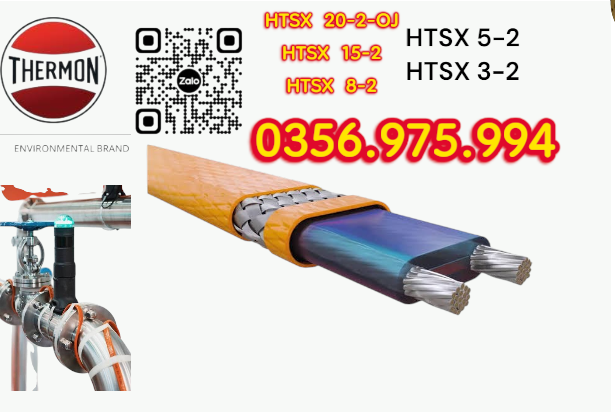 dây gia nhiệt thermon, htsx 20-2 oj, bsx 10 -2 oj, ksx 15-2 oj, Electric heat tracing, Self Regulaing Heating Cables Thermon, Heat Trace, Heat tracing, dây điện trở nhiệt, cáp sấy, cáp sưởi,
