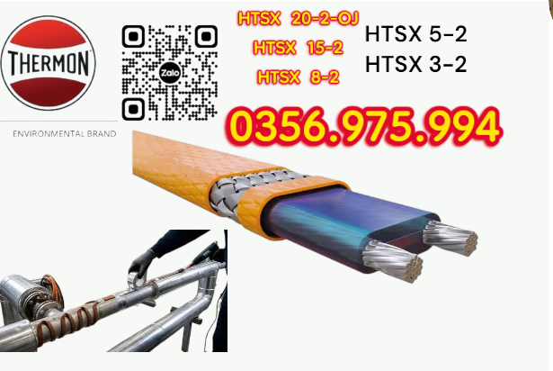 dây gia nhiệt thermon, htsx 20-2 oj, bsx 10 -2 oj, ksx 15-2 oj, Electric heat tracing, Self Regulaing Heating Cables Thermon, Heat Trace, Heat tracing, dây điện trở nhiệt, cáp sấy, cáp sưởi,