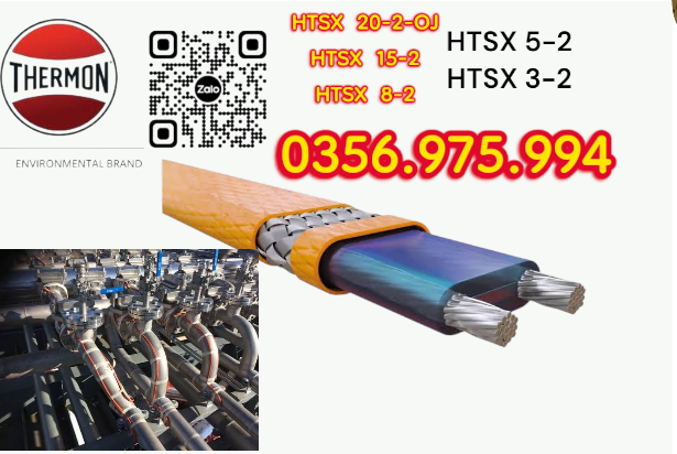 dây gia nhiệt thermon, htsx 20-2 oj, bsx 10 -2 oj, ksx 15-2 oj, Electric heat tracing, Self Regulaing Heating Cables Thermon, Heat Trace, Heat tracing, dây điện trở nhiệt, cáp sấy, cáp sưởi,