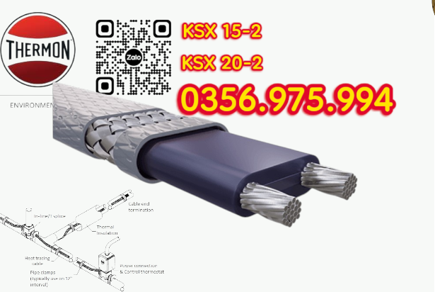 KSX 15-2 OJ cho nhà máy thực phẩm – Giải pháp Heat Tracing đảm bảo chất lượng và an toàn sản xuất 1 dây gia nhiệt thermon, htsx 20-2 oj, bsx 10 -2 foj, ksx 15-2 oj, Electric heat tracing, Self Regulaing Heating Cables Thermon, Heat Trace, Heat tracing, dây điện trở nhiệt, cáp sấy, cáp sưởi,