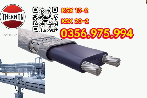 dây gia nhiệt thermon, htsx 20-2 oj, bsx 10 -2 foj, ksx 15-2 oj, Electric heat tracing, Self Regulaing Heating Cables Thermon, Heat Trace, Heat tracing, dây điện trở nhiệt, cáp sấy, cáp sưởi,