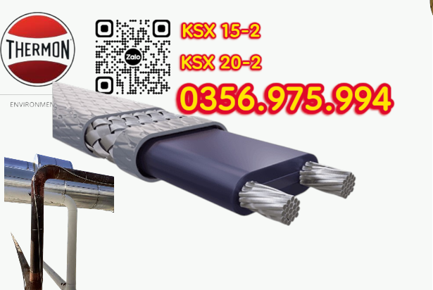 dây gia nhiệt thermon, htsx 20-2 oj, bsx 10 -2 foj, ksx 15-2 oj, Electric heat tracing, Self Regulaing Heating Cables Thermon, Heat Trace, Heat tracing, dây điện trở nhiệt, cáp sấy, cáp sưởi,